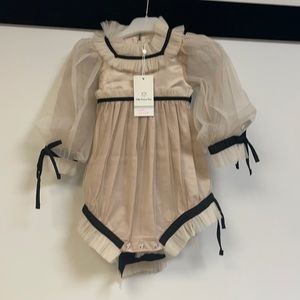 Petite Maison Kids Coco Caramel Romper
